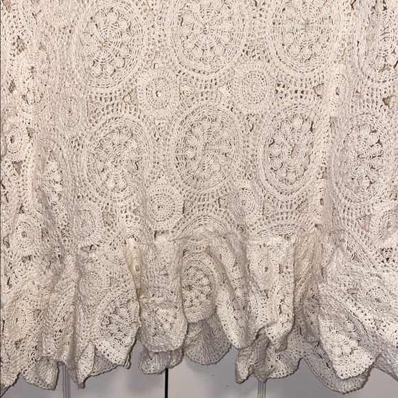 Zara Small White Lace Blouse - Picture 5 of 9